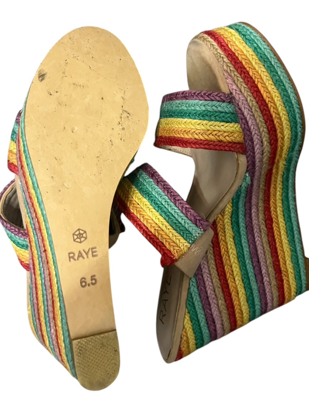 RAYE "Islander" Wedge Sandals - Picture 3 of 3